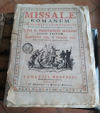 Missale romanum pii usato  Serravalle Scrivia