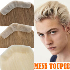 Mens toupee frontal for sale  LEICESTER