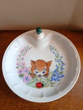Limoges porcelain cat d'occasion  Expédié en Belgium