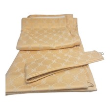 Luxury curtains cream for sale  SEAFORD