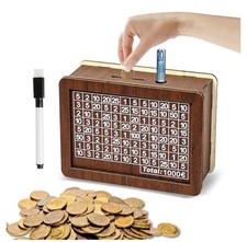 Wooden money box for sale  AMLWCH