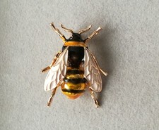 Bienen brosche gold gebraucht kaufen  Recklinghausen
