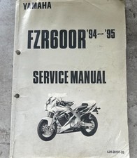 Yamaha fzr600r service for sale  WALSALL
