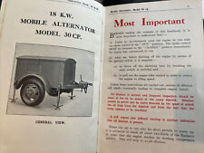Nunn 18kw mobile for sale  HITCHIN