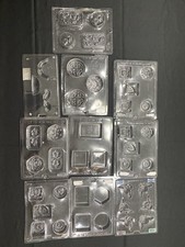 Lote de 11 peças de moldes de plástico doces ou artesanato? comprar usado  Enviando para Brazil
