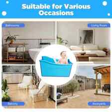 Banheira dobrável portátil adulto criança spa sauna banheira retangular balde banheira de água, usado comprar usado  Enviando para Brazil