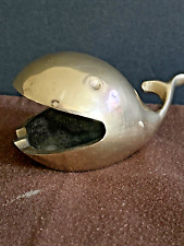 Vintage brass whale for sale  Hemet