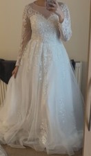 Wedding dress size for sale  SOUTHPORT
