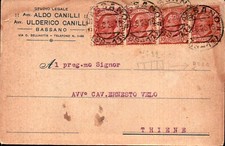 Cartolina studio legale usato  Albenga