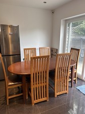 Brown dining table for sale  BARKING