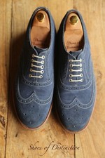 Grenson blue suede for sale  SUTTON COLDFIELD
