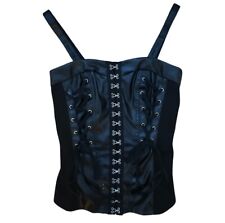 Vintage black pleather for sale  LEEDS