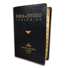 Usado, Biblia de Estudio Teológico RV1960 imit piel negro con indice comprar usado Usado, Biblia de Estudio Teológico RV1960 imit piel negro con indice comprar usado  Enviando para Brazil