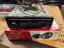 JVC KD-TD91BTS Leitor de CD/MP3 Frontal USB AUX Bluetooth com Alto-falantes Pioneer 5,25 Polegadas comprar usado  Enviando para Brazil