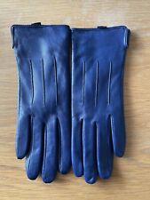 Blue leather fleece for sale  LONDON