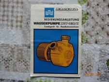 Ddr wmw nagema gebraucht kaufen  Deutschland