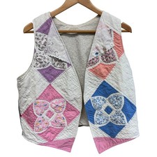 Vtg handmade quilted for sale  Omaha