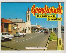 CARTÃO POSTAL DOBRÁVEL GOONDIWINDI QLD 11 CENAS MARSHALL ST & POOL MURRAY VIEWS comprar usado  Enviando para Brazil