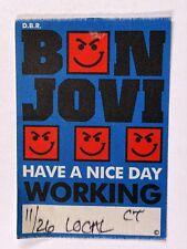 Bon jovi backstage for sale  PRESTON
