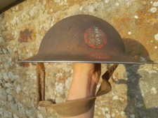 Casque anglais ww2 d'occasion  Coulouvray-Boisbenâtre