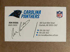 Ron rivera autograph for sale  Jupiter