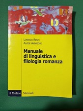 Manuale linguistica filologia usato  Catania