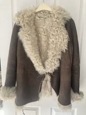 Cream shearling jacket for sale Cream shearling jacket for sale  UK