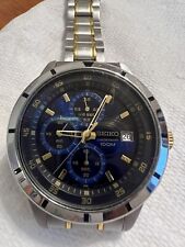 Seiko blue men for sale  Denver