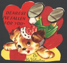 Vintage flocked valentine for sale  Hartville
