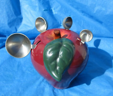 Red ceramic apple for sale  Burgettstown