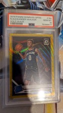 Panini Donruss Optic Nickeil Alexander-Walker Gold Wave RC 184 PSA 10 2019 comprar usado  Enviando para Brazil