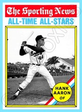 Hank aaron custom for sale  Simi Valley