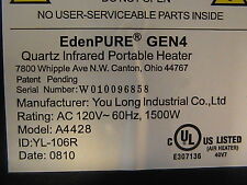 Eden pure gen4 for sale  Saginaw