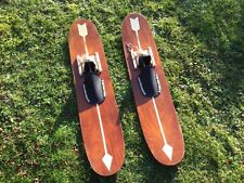 Water skis wooden for sale  CORBY