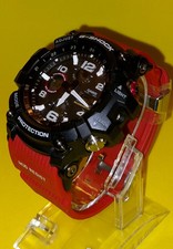 Casio G-shock GSG-100-1A8DR Master of G Series MUDMASTER pulseira vermelha solar. comprar usado  Enviando para Brazil