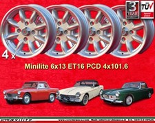 Cerchi midget minilite usato  Ivrea