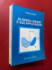Strang algebra lineare usato  Bologna