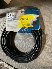CABO COAXIAL 25 PÉS PRETO RG-6 QUAD SHIELD 18AWG - Usado / Testado comprar usado  Enviando para Brazil