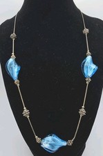 Art glass necklace for sale  Groton