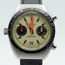 Breitling Navitimer Chrono-Matic relógio masculino 2114 aço 39 mm Br420 vintage comprar usado  Enviando para Brazil