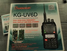 Wouxun uv6d vhf usato  Spedire a Italy