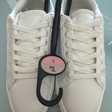 Sainsbury white trainers for sale  SWINDON