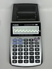 Antiga calculadora de impressora Canon Palm P1-DTSC recibo imposto moeda comercial Vgc, usado comprar usado  Enviando para Brazil