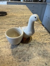 Quail ceramics goose for sale  HAMPTON