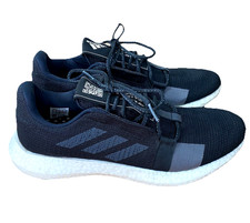 Tênis Adidas SenseBoost GO masculino tamanho 13 F33908 preto corrida caminhada comprar usado  Enviando para Brazil