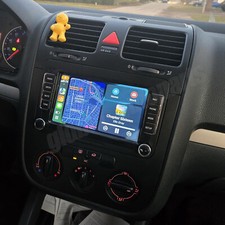 Rádio estéreo veicular 7" GPS Apple Carplay Android 13 para VW Volkswagen Jetta Passat, usado comprar usado  Enviando para Brazil