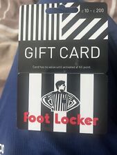 Footlocker gift card for sale  BRIERLEY HILL