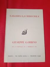 Giuseppe gambino invito usato  Camogli