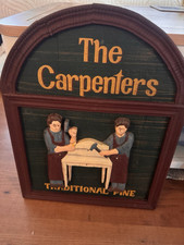 Vintage wooden advertising for sale  HEREFORD