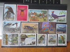 Zambia stamps mixed for sale  GAINSBOROUGH